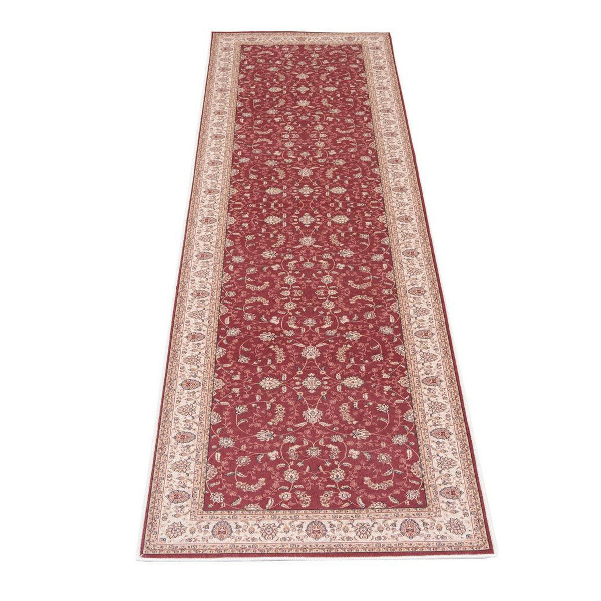 TEPPICH WASCHBAR Verona Matilda Rot - Rot, Textil (61/599cm) - Kukoon Rugs