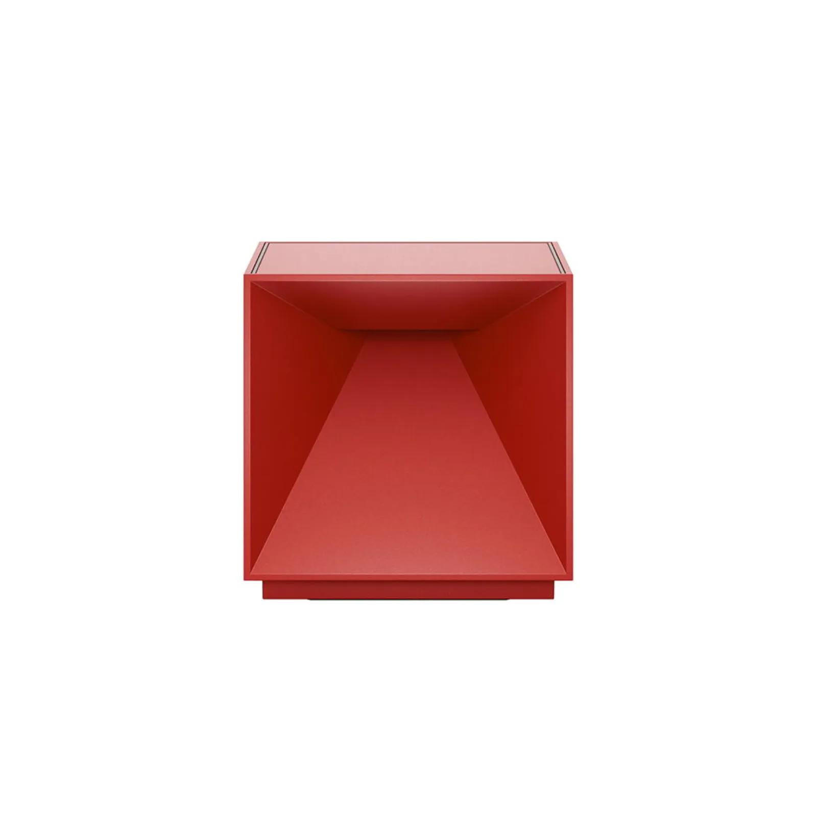 AKKULEUCHTE Nutalis Feuerrot - Rot, Metall (10/10/10cm) - Sigor