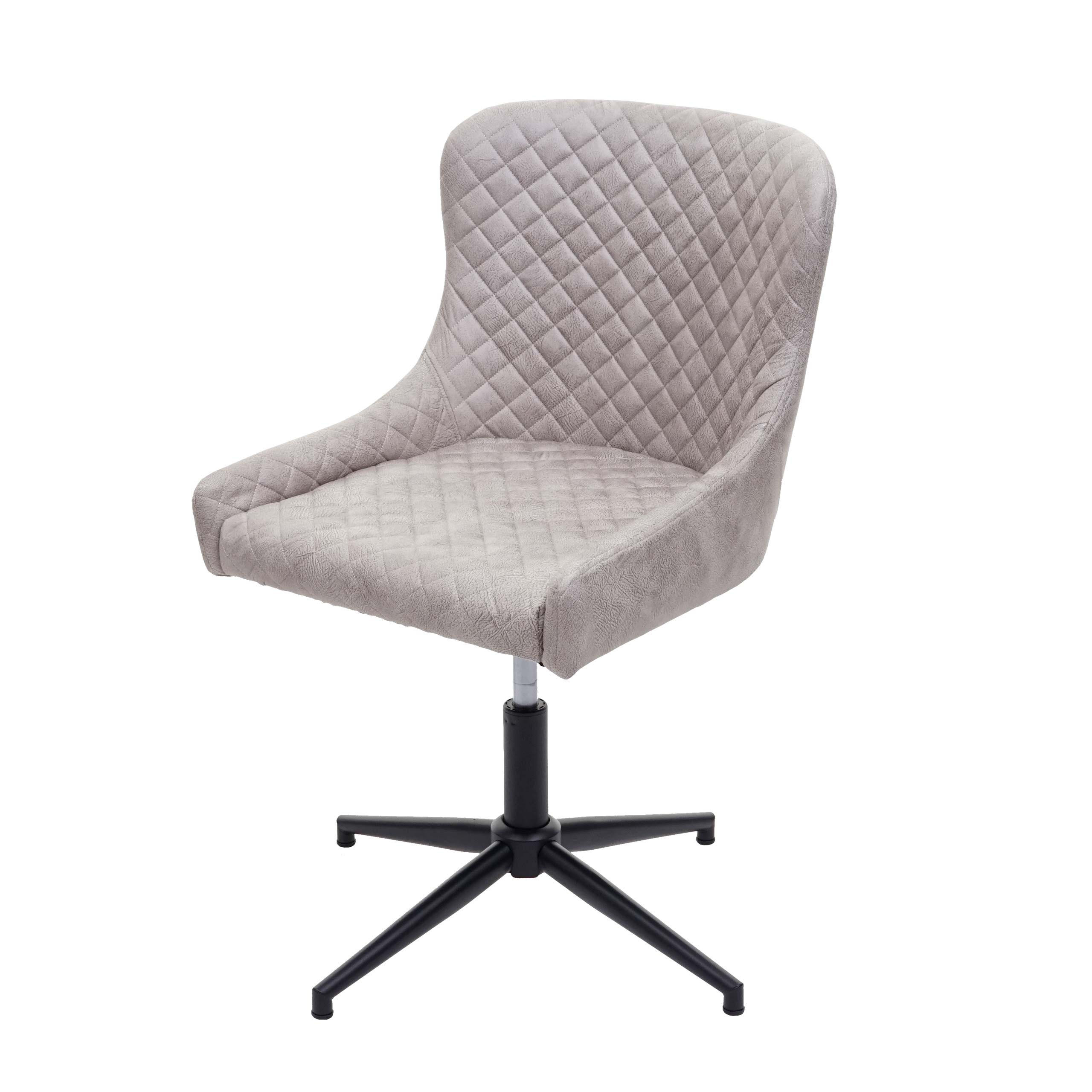 BÜROSTUHL Hellgrau - Hellgrau, Textil (52/90/58cm) - MCW