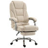 BÜROSTUHL Pacira, Stoff Creme - Creme, Textil/Metall (68/127/64cm) - TPFLiving
