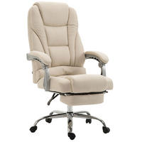 BÜROSTUHL Pacira, Stoff Creme - Creme, Textil/Metall (68/127/64cm) - TPFLiving