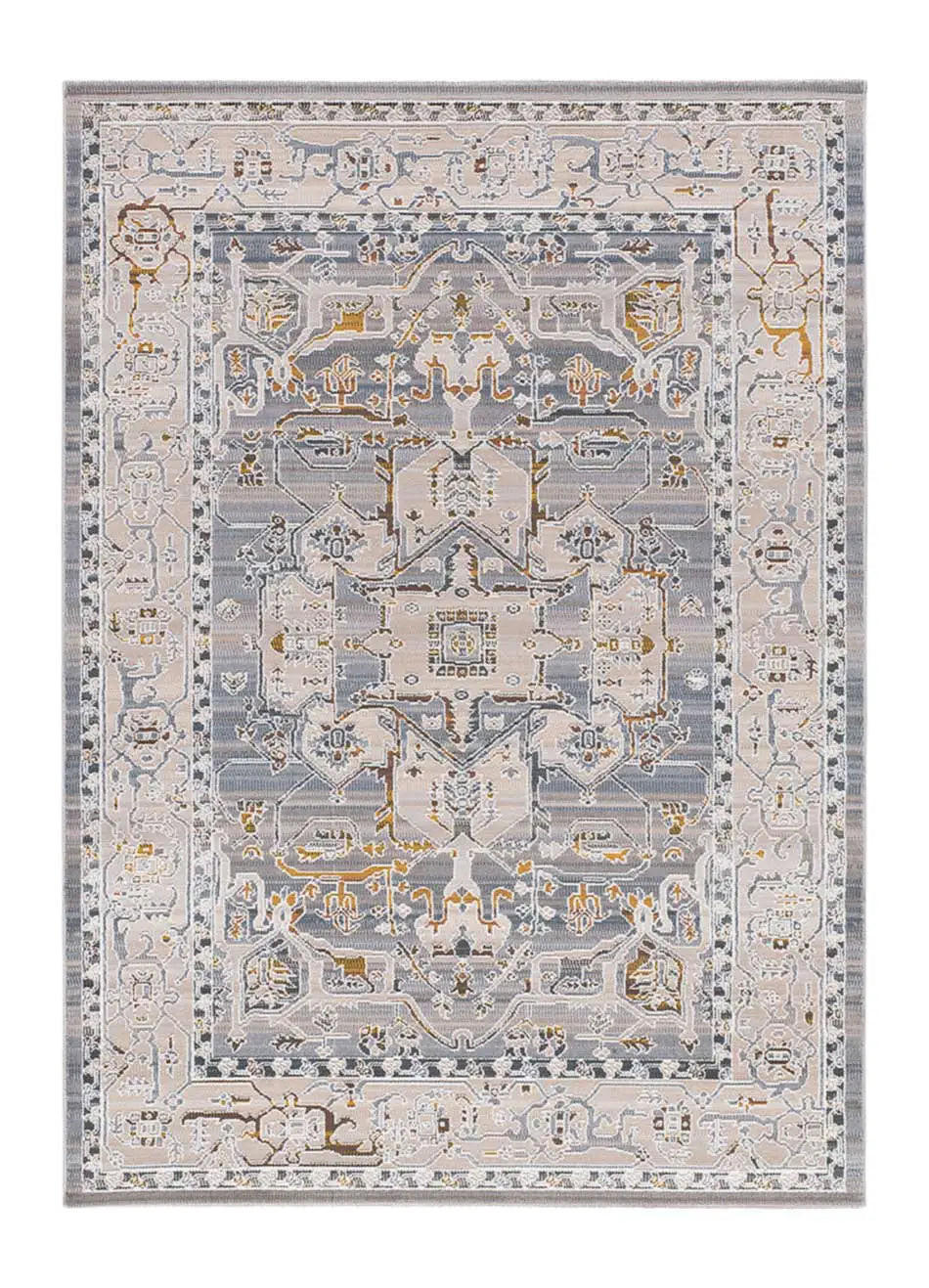 Atticgo Kurzflorteppich Blau 154x230 cm