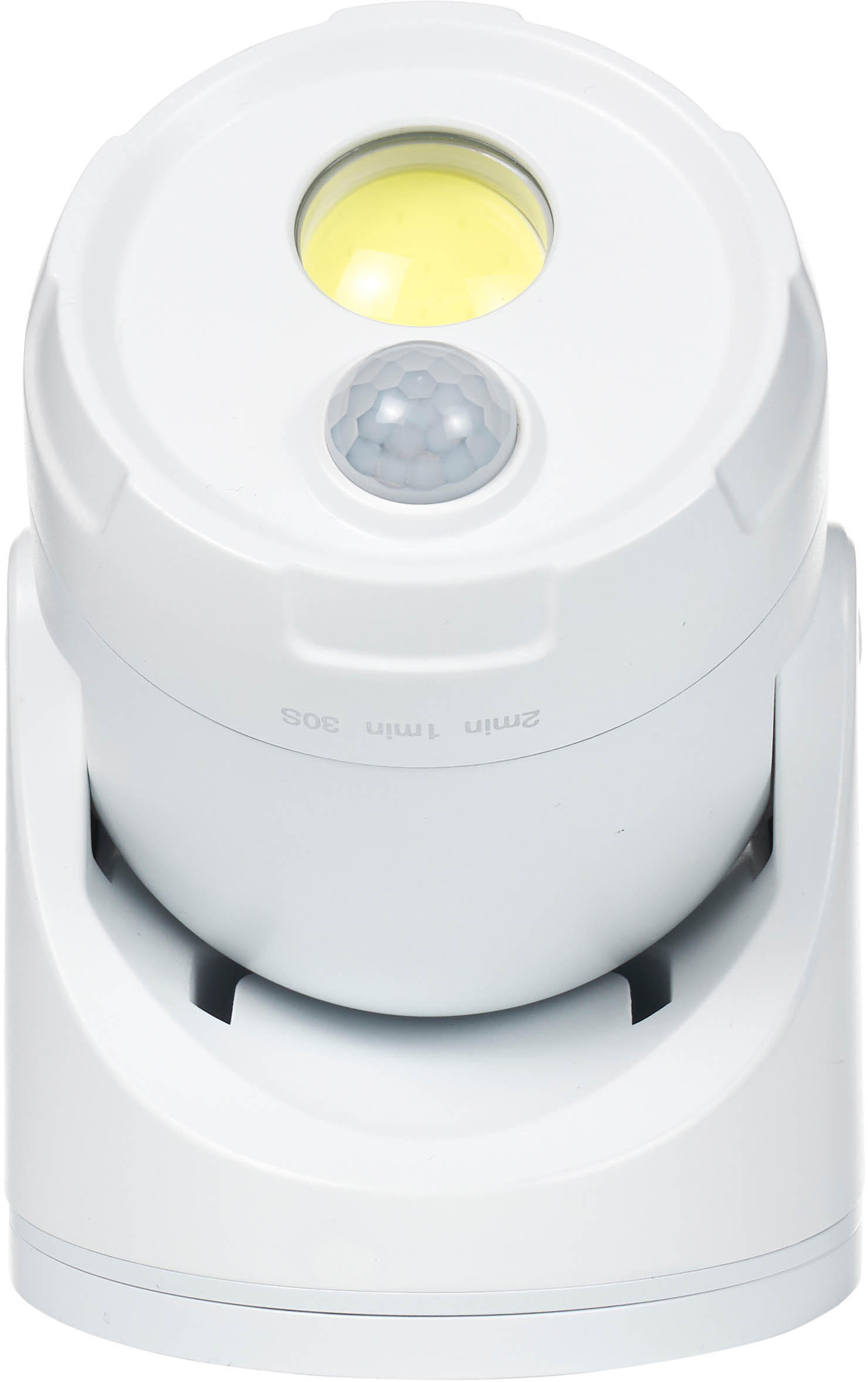 LED-BATTERIE-SPOT-STRAHLER - mit Bewegungsmelder und Erdspieß für Außenbereich, 3er-Set D-Batterien inklusive - Weiß, Kunststoff (10.9/10.9/17cm) - Northpoint