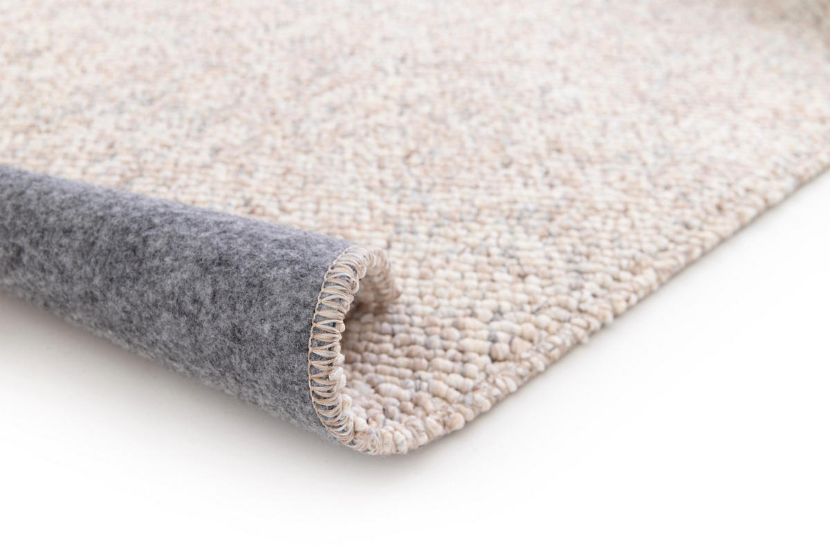 WEBTEPPICH Creme Petra 80/150 cm - Creme, Textil (80/150cm) - Atticgo