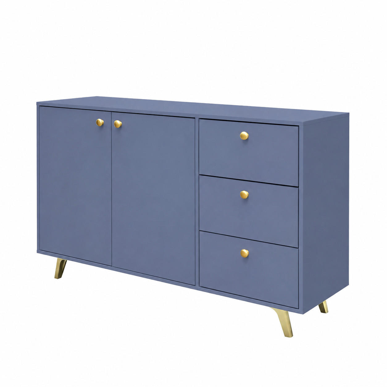 Masseno Kommode Blau 140x86x41 cm