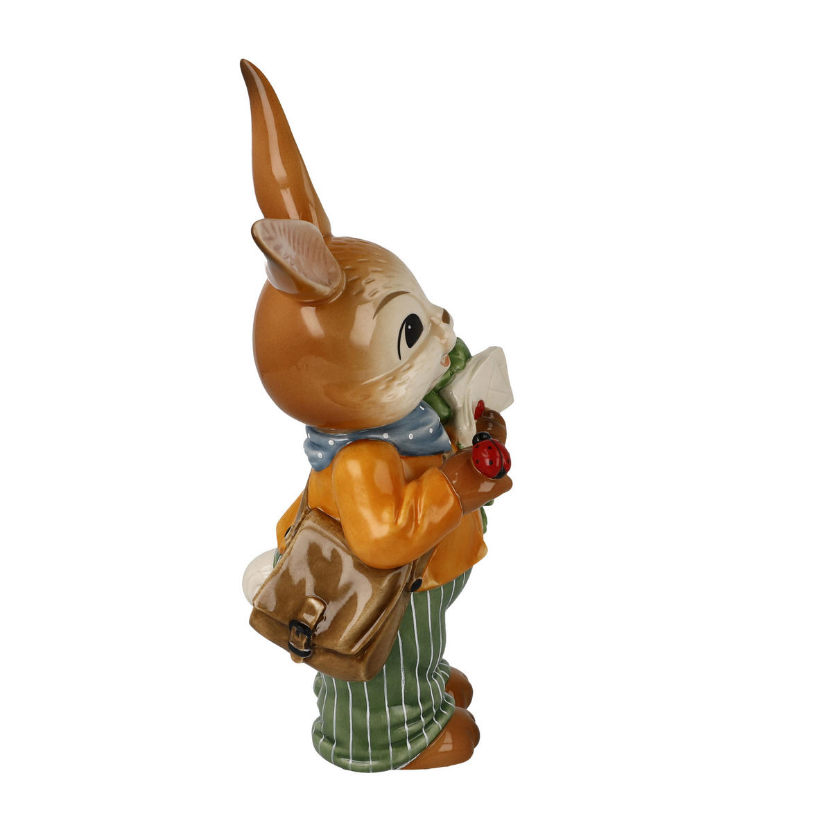 DEKOTIER Hase - Mit guten Wünschen, Steingut, Bunt, 24 cm - Multicolor, Keramik (10/24/15cm) - Goebel