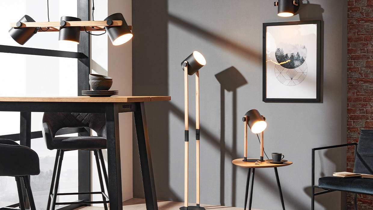 Industrielampen Stehlampe Pendelampe Tischlampe