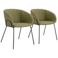 STÜHLE André Grün 2er-Set - Grün, Kunststoff (57/76/59cm) - Happy Garden