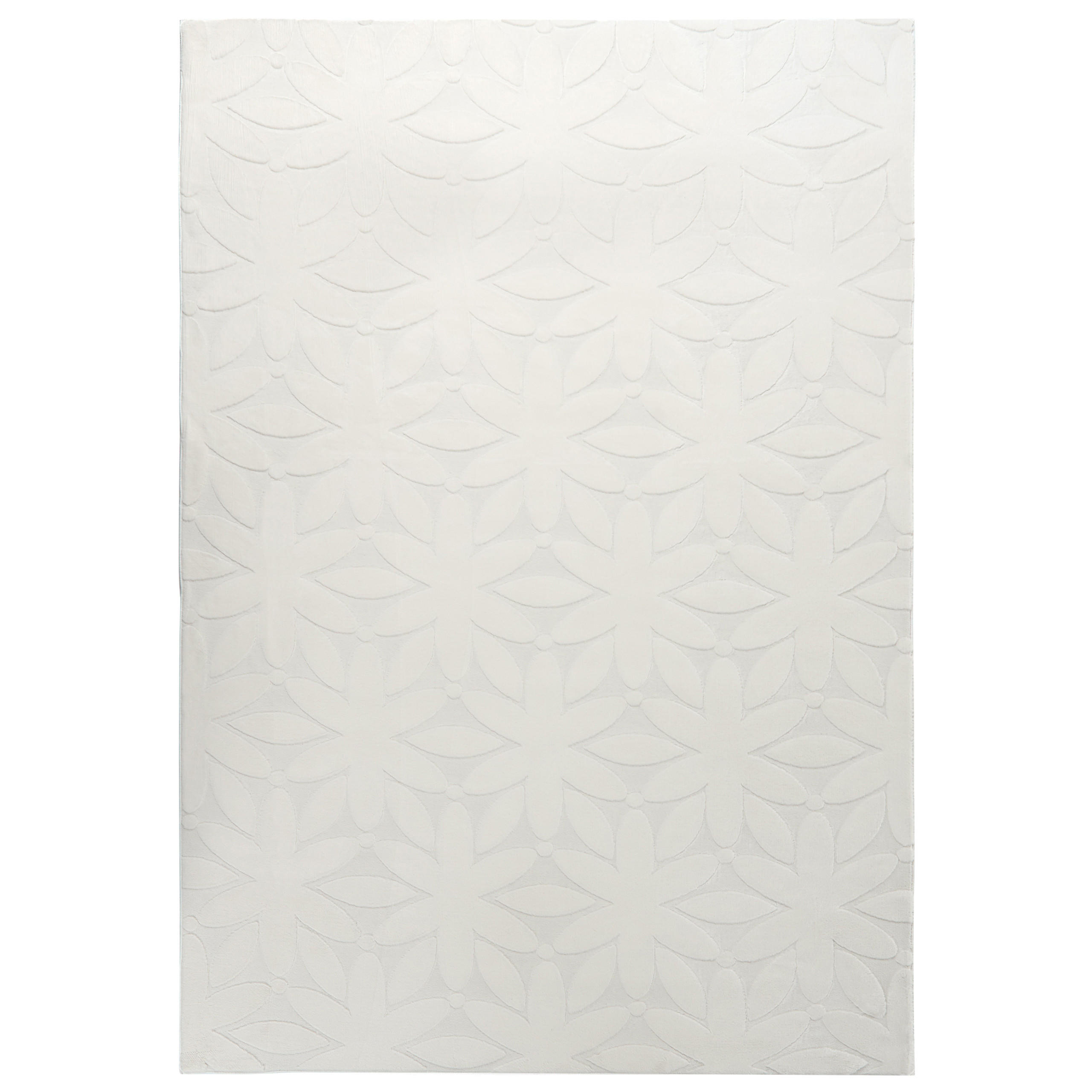 KOBEREC Krémově bílý 160/230 cm Hood - bílá/krémová, textil (160/230cm) - Beliani