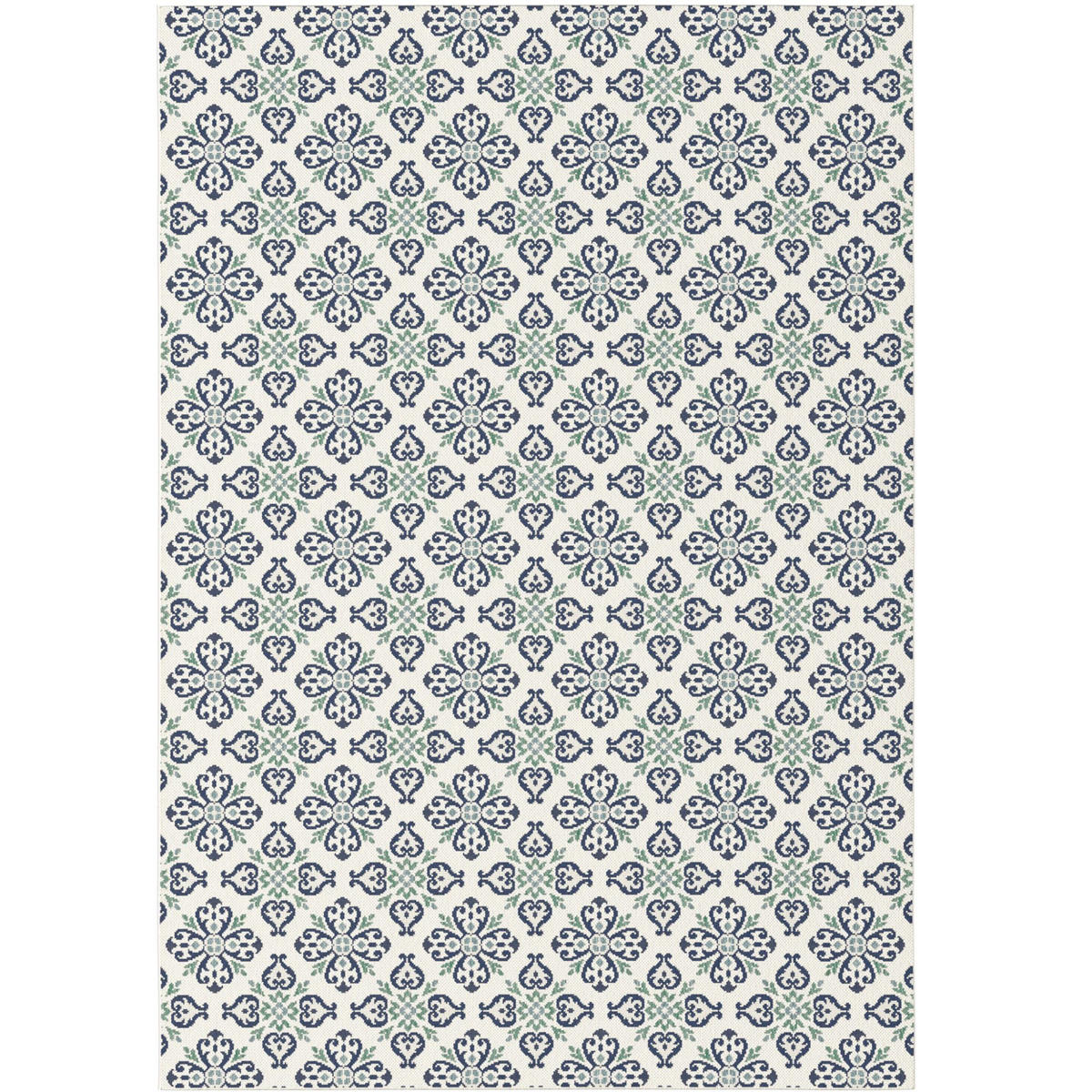 OUTDOORTEPPICH 160/230 cm Nohr - Blau, Textil (160/230cm) - Steffensmeier