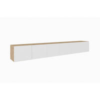 TV-SCHRANK NOE - Eiche Artisan/Weiß, Holzwerkstoff (300/41/40cm) - Meblini
