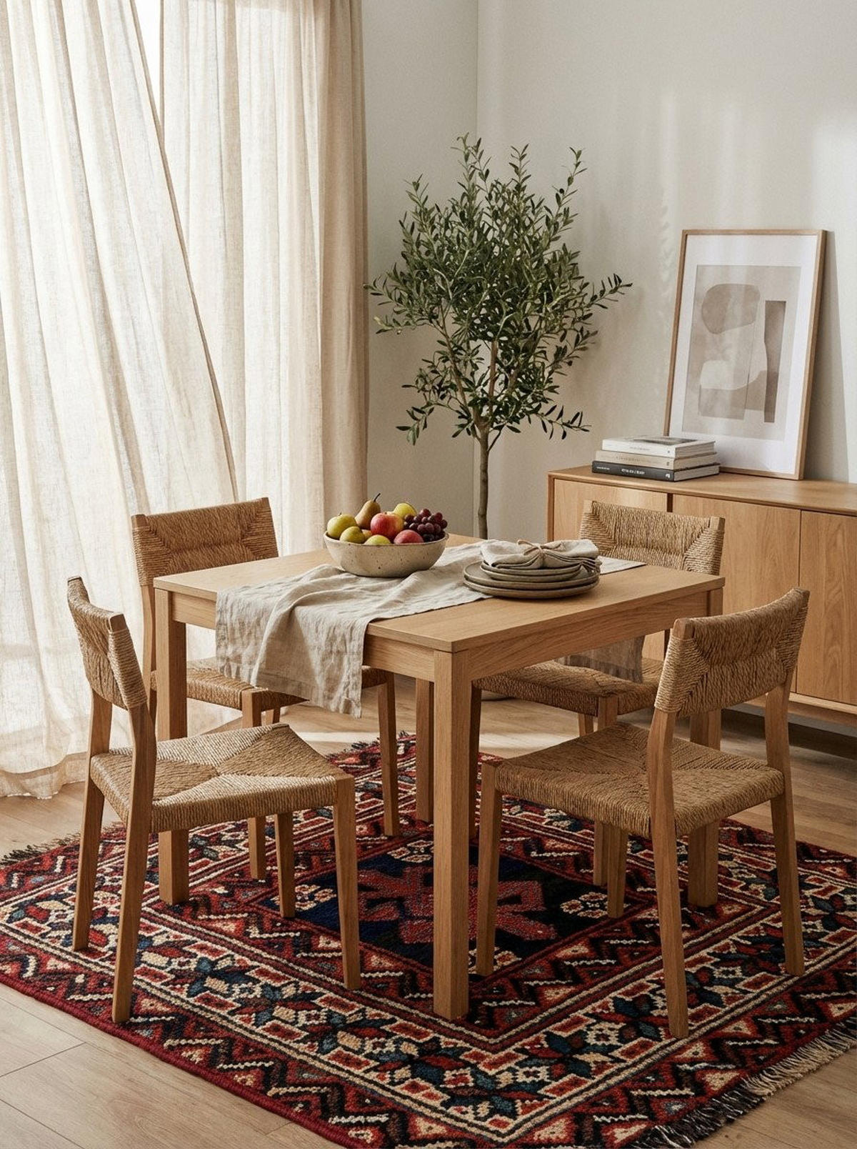 TEPPICH Gashgai Blau 60/63 cm Schurwolle - Blau, Textil (63/60cm) - Looma