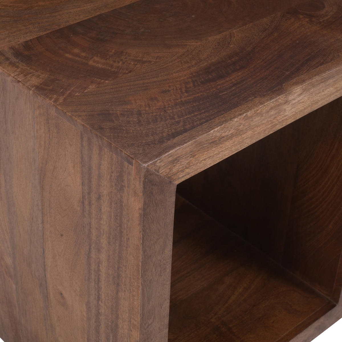 BEISTELLTISCH Braun 50 x 45 x 55 cm - Braun, Holz (45/50/55cm) - Nordlys