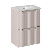 WASCHTISCHKOMBI 60 cm 2 Teile Nova Cashmere N BM213 in Kaschmir/Matt - Kaschmir, Holz (60/57/40cm)