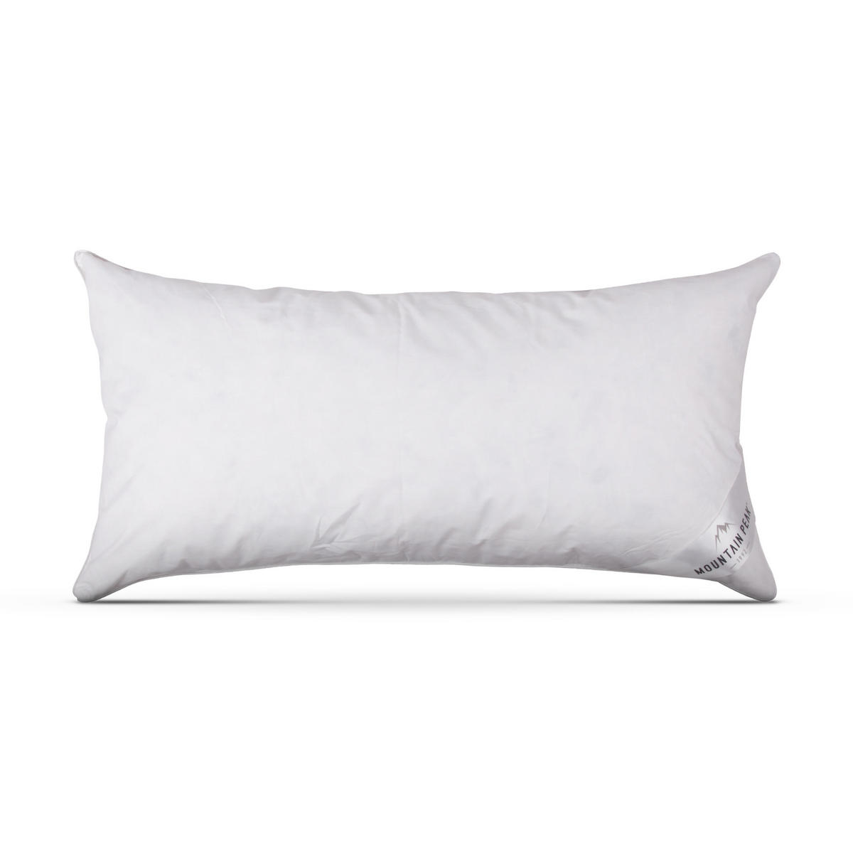 KOPFKISSEN Mountain Peak 40 x 80cm - Weiß, Textil (80/40cm) - Bestlivings