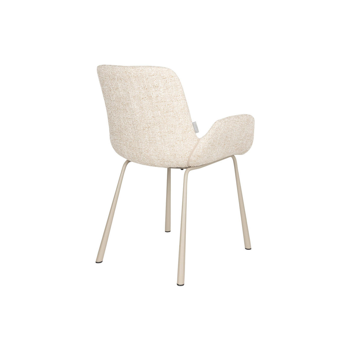 ESSZIMMERSTUHL Brit Beige - 2 er Set - Beige, Textil (59/79/62cm) - Zuiver