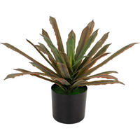 KUNSTPFLANZE Agave im Topf 33 cm - Multicolor, Kunststoff (40cm)