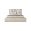 POLSTERBETT Vibo 180x200 cm, Creme - Creme, Textil (180/200cm) - Fedve