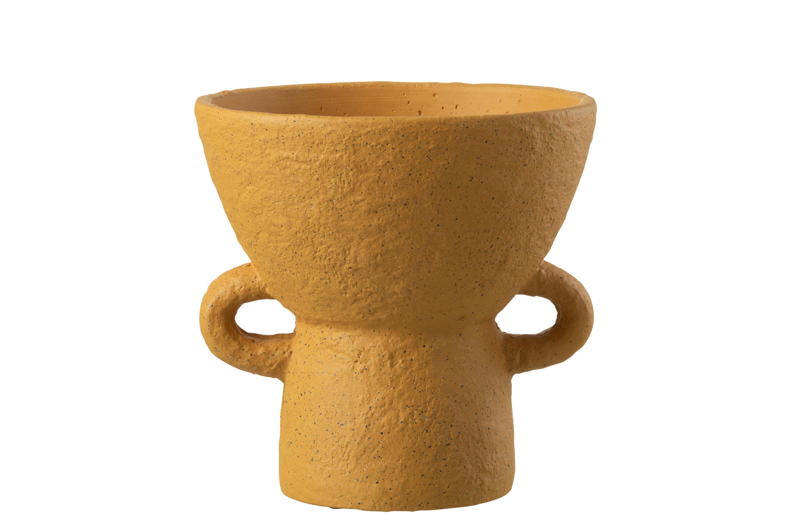 J-Line Blumentopf Gelb 25.5 cm