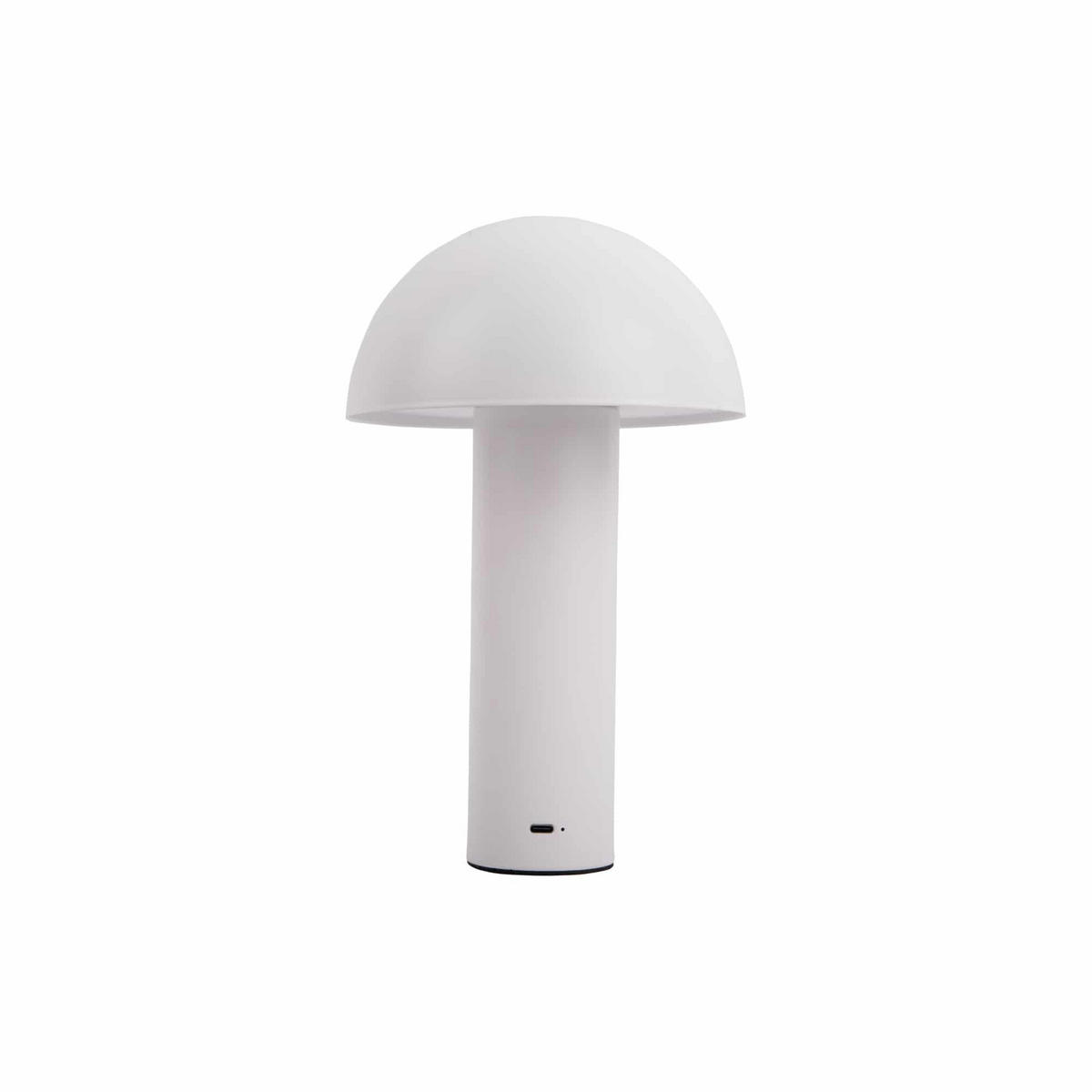 TISCHLAMPE Fuego 15/5/24 cm - Weiß, Metall (15/5/24cm) - Leitmotiv