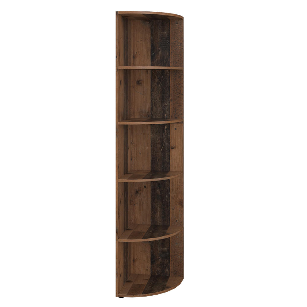 ECKREGAL Ecki Antikholz 40 x 180 cm - Eichefarben, Holzwerkstoff (40/180/40cm) - Vicco