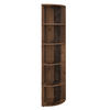 ECKREGAL Ecki Antikholz 40 x 180 cm - Eichefarben, Holzwerkstoff (40/180/40cm) - Vicco