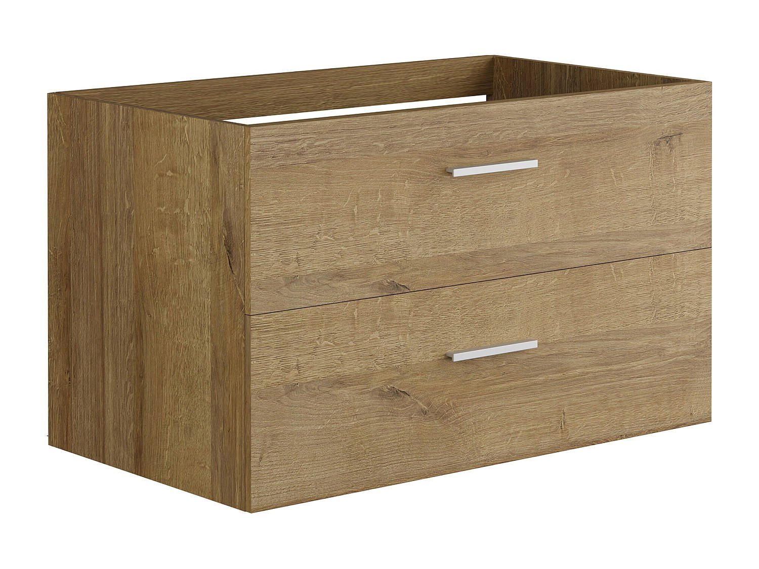 Vente-Unique Waschbeckenunterschrank Natur 80x47x45 cm