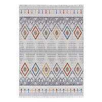 WEBTEPPICH Mehrfarbig Broadway 155/230 cm - Multicolor/Grau, Naturmaterialien/Textil (155/230cm) - Atticgo