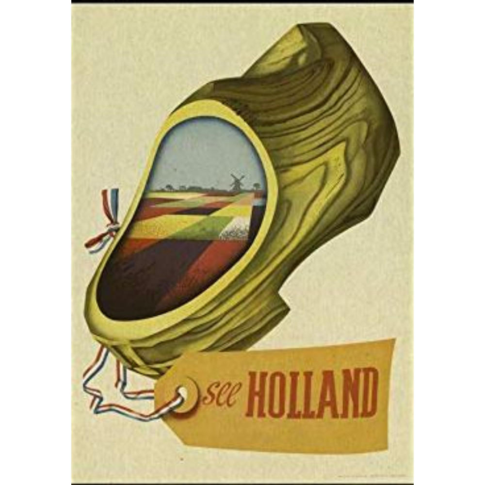 POSTER Europa Holland A3 Rahmenlos - Klar, Papier (29.7/5/42cm) - Nacnic
