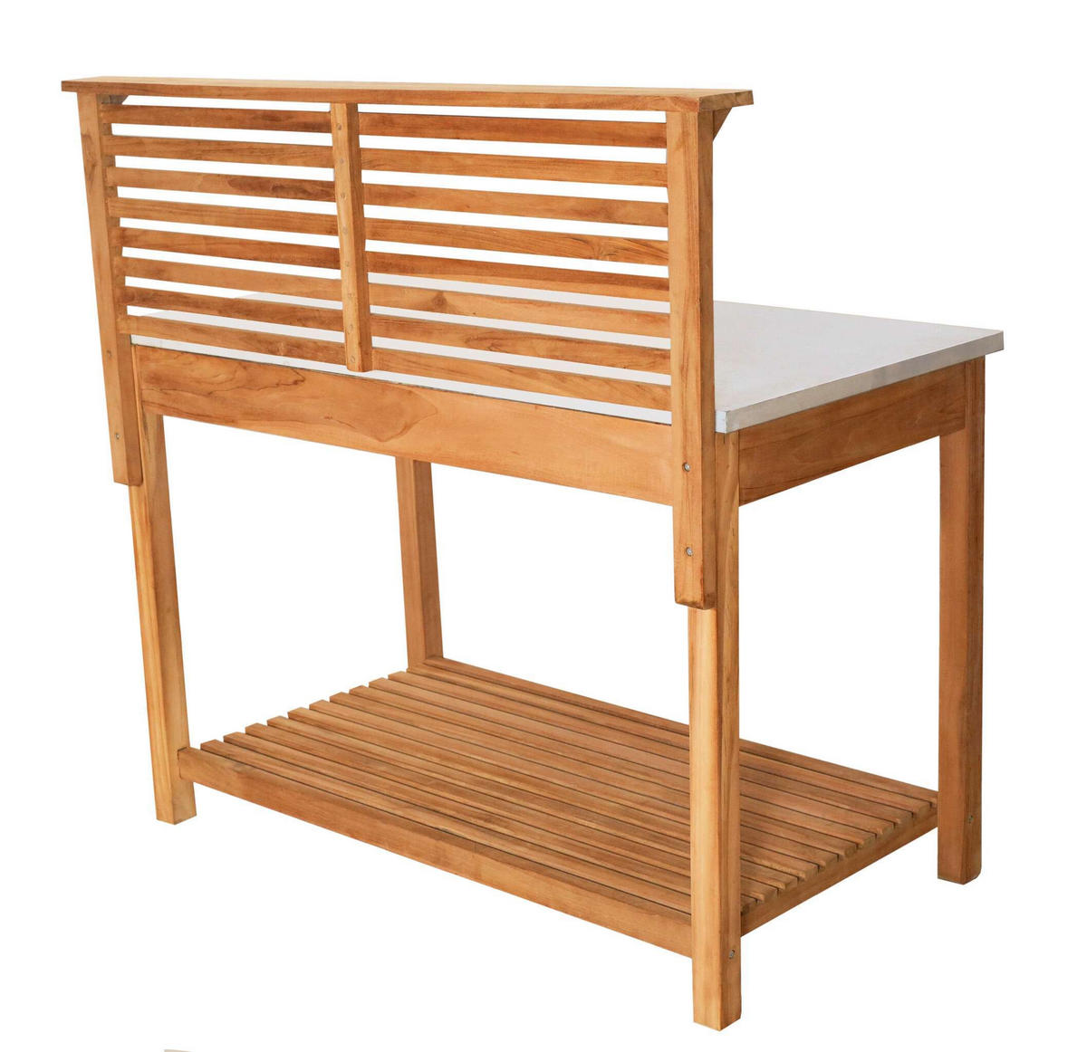 PFLANZTISCH Hampton - Naturfarben, Holz (66/115/124cm) - Mr. Deko