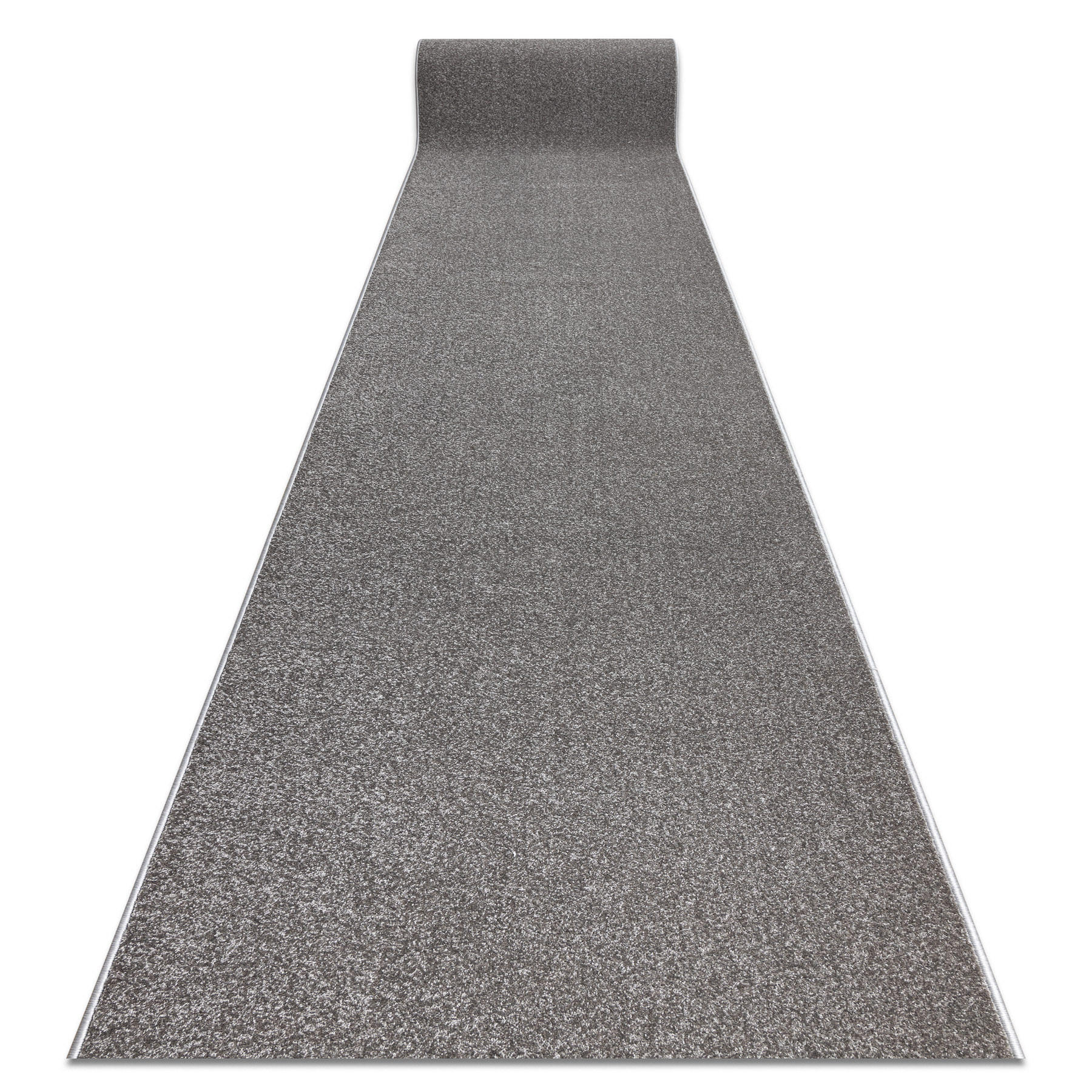 LÄUFER KARMEL Glatt, 60/230 cm - Grau, Textil (60/230cm) - rugsX