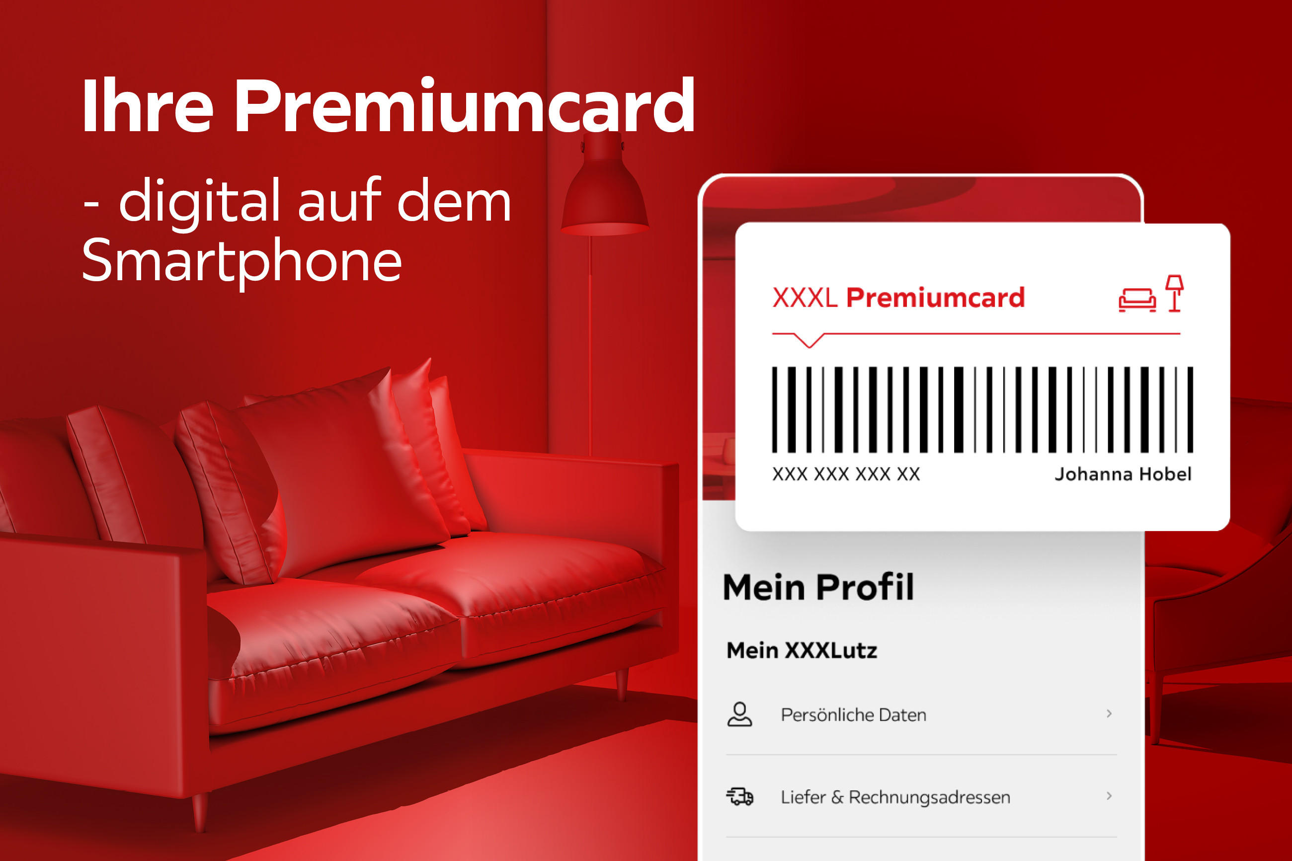 Ihre Premiumcard digital auf dem Smartphone