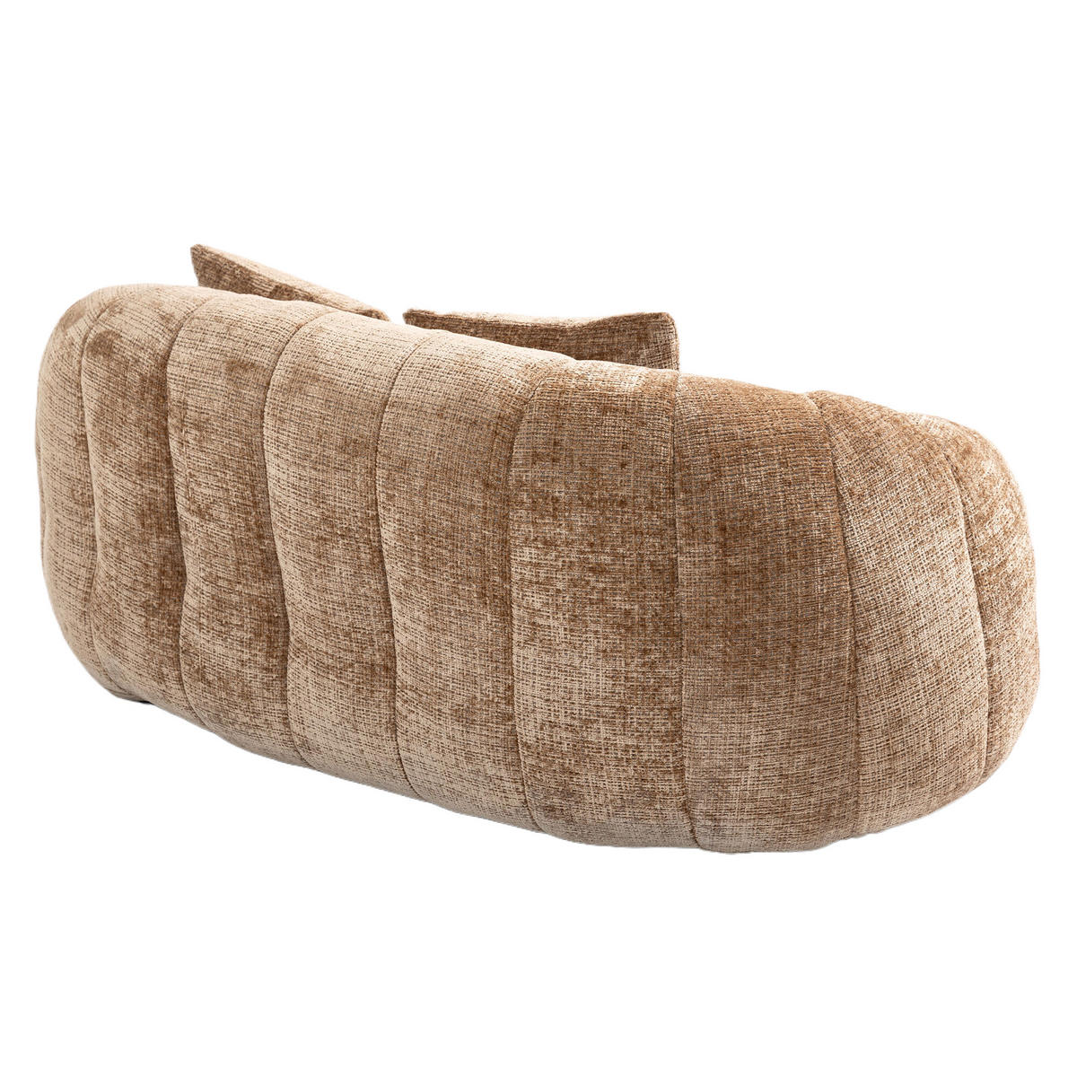 SITZSACK Chenille Kaffee - Braun, Textil (145/63/95cm) - WISHDOR