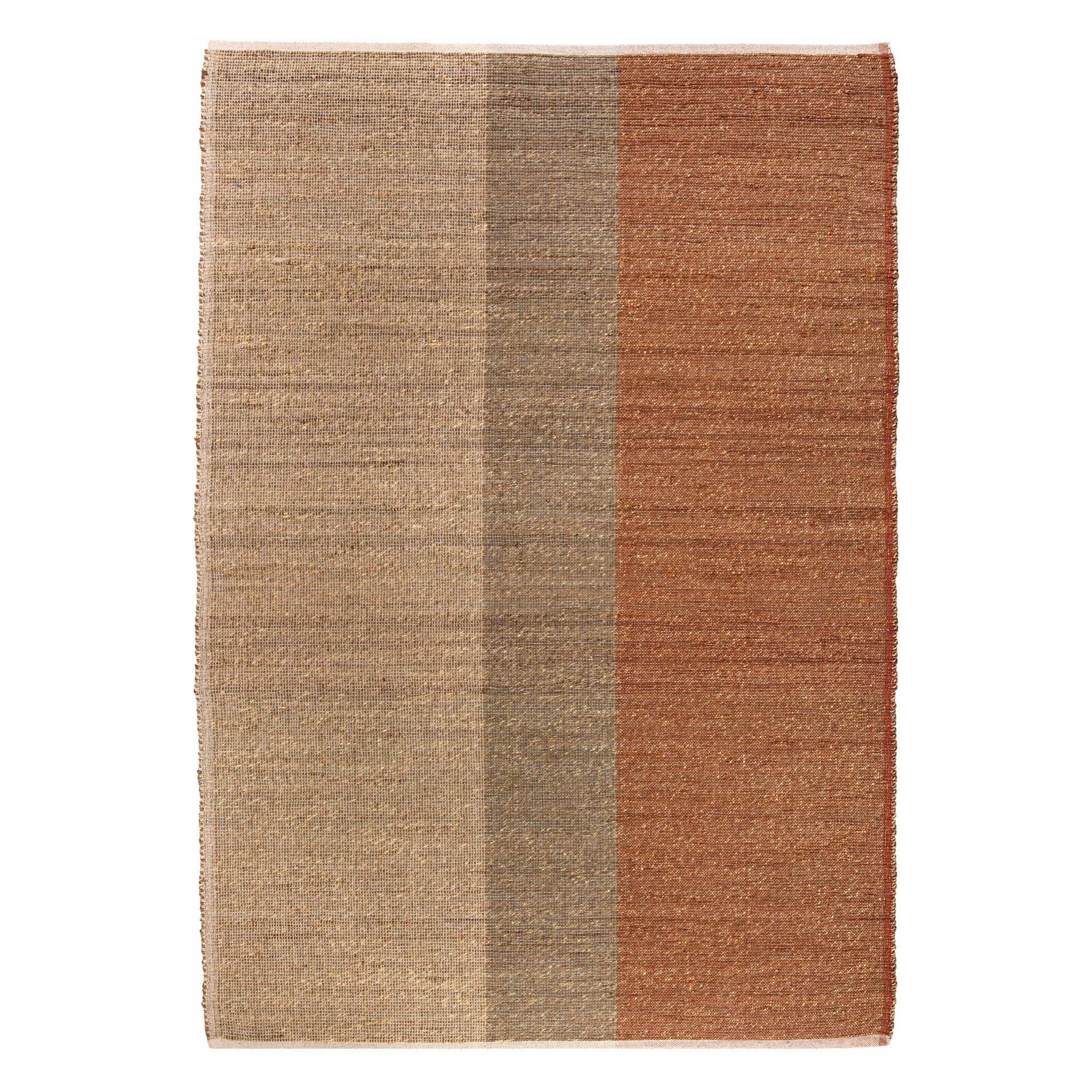 TEPPICH Karan terrakotta 120 x 170 x 1 cm - Dunkelorange, Textil (120/170cm) - Vivaraise