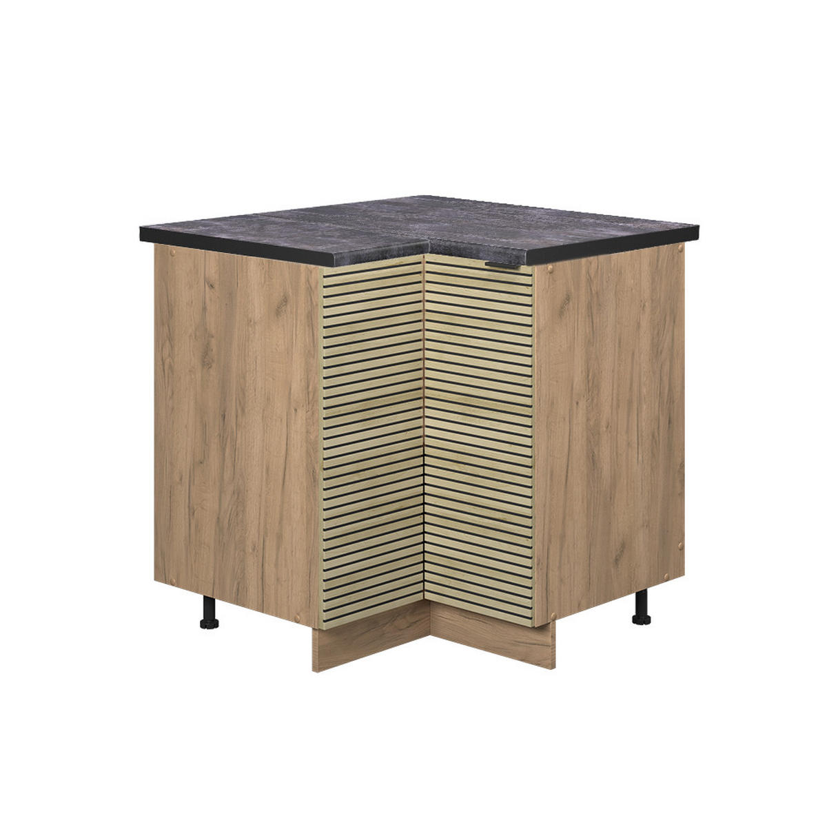 ROHOVÉ SPODNÍ SKŘÍŇKY Fame-Line Dubový panel - medově dubová/barva dubu, kompozitní dřevo (80.5/82/60cm) - Vicco