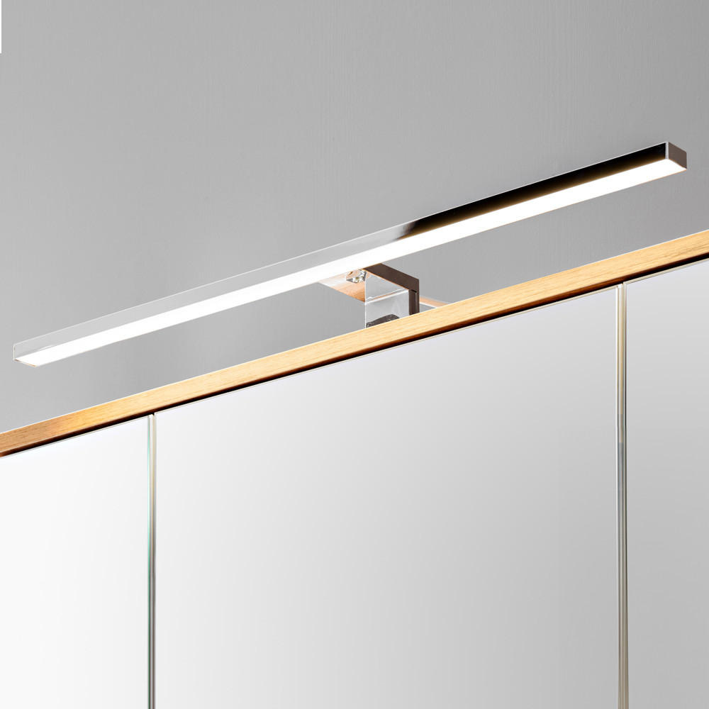 Thumbnail - Lomado Badmöbel-Set, Weiß, Holzwerkstoff, 135x190x46 cm, Badezimmer, Badmöbelsets & Badmöbelserien, Badmöbel-Sets