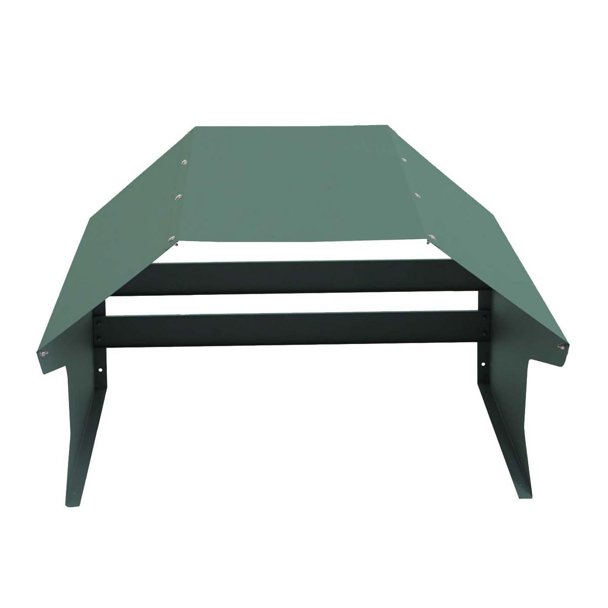 MÄHROBOTER-GARAGE Grün - Grün, Metall (60/41/70cm) - MCW