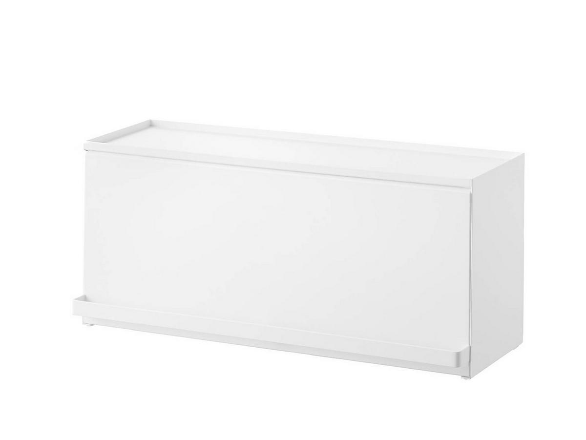 KÜCHENORGANIZER Tower weiß 17/60/25 cm - Weiß, Metall (60/25/17cm) - Yamazaki
