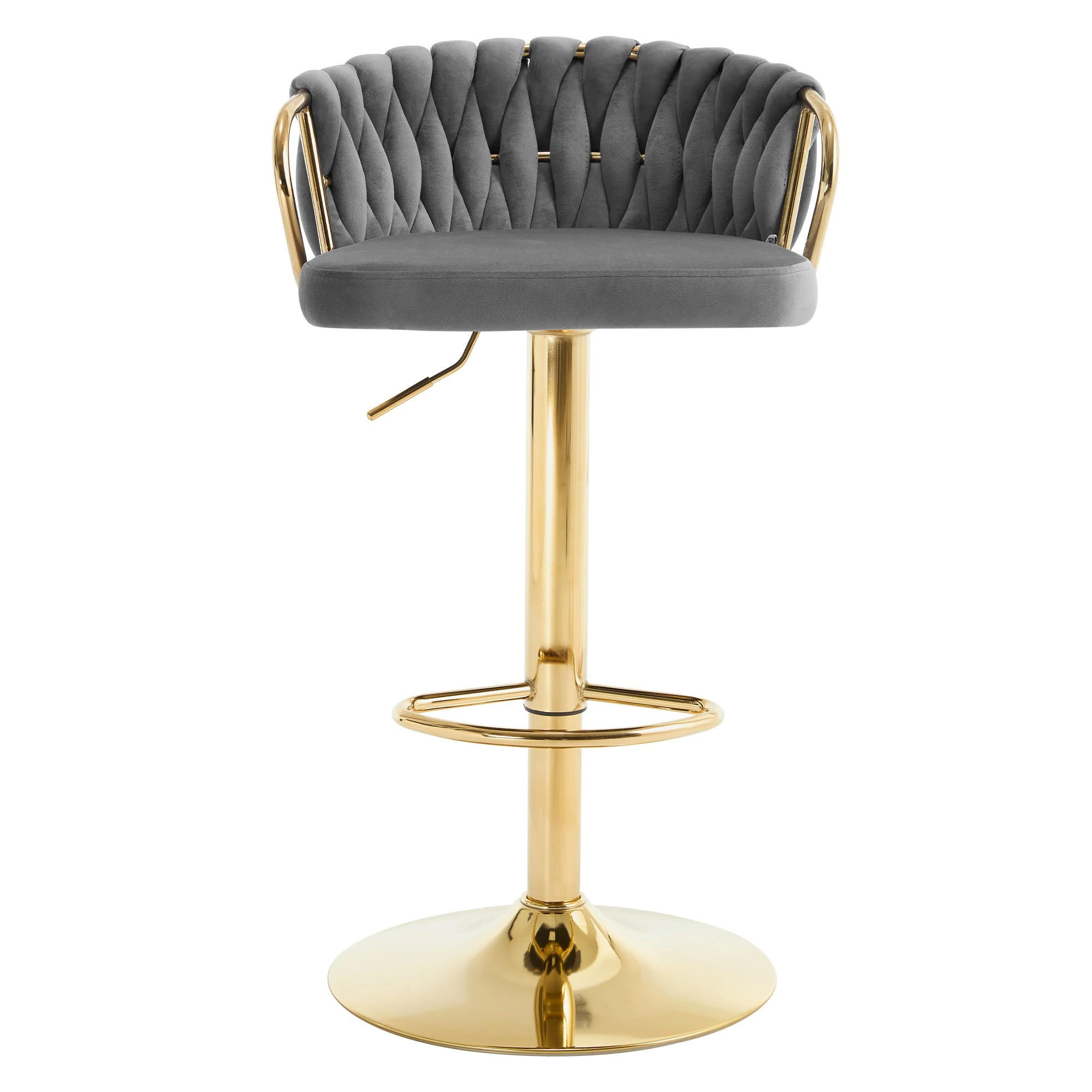 Meubliv Barhocker Dunkelgrau 49.5x98x50.5 cm
