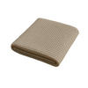 STRANDTUCH & Saunatuch Island. Waffel-Baumwolle. Beige - Beige, Textil (100/180cm) - SOWL