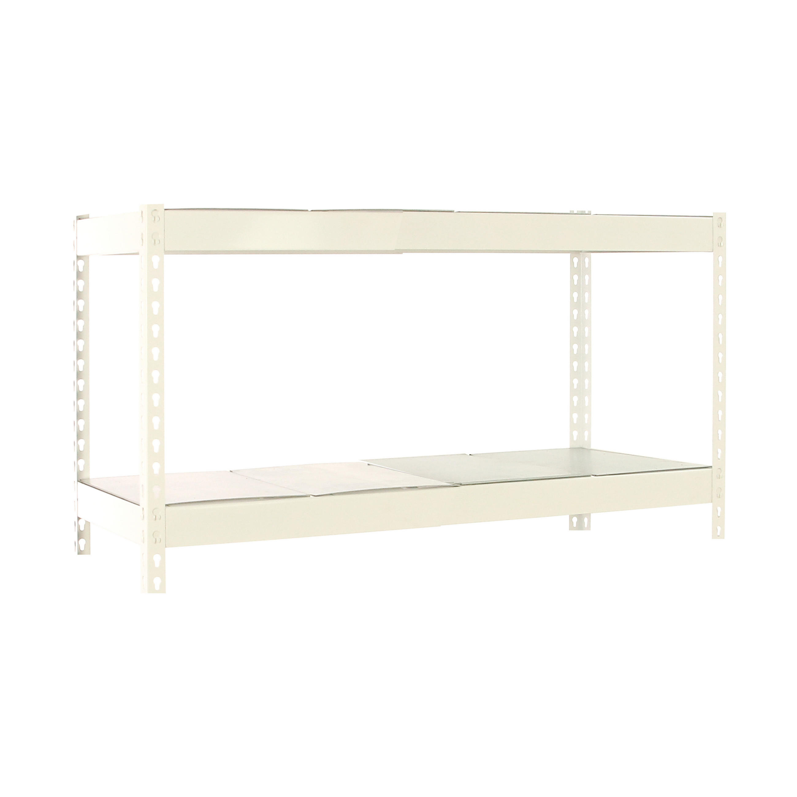 SCHWERLASTREGAL Metal Beast Two HxBxT 90 x 120 x 45 cm Fachlast 600 kg Weiß - Weiß, Metall (120/90/45cm) - PROREGAL