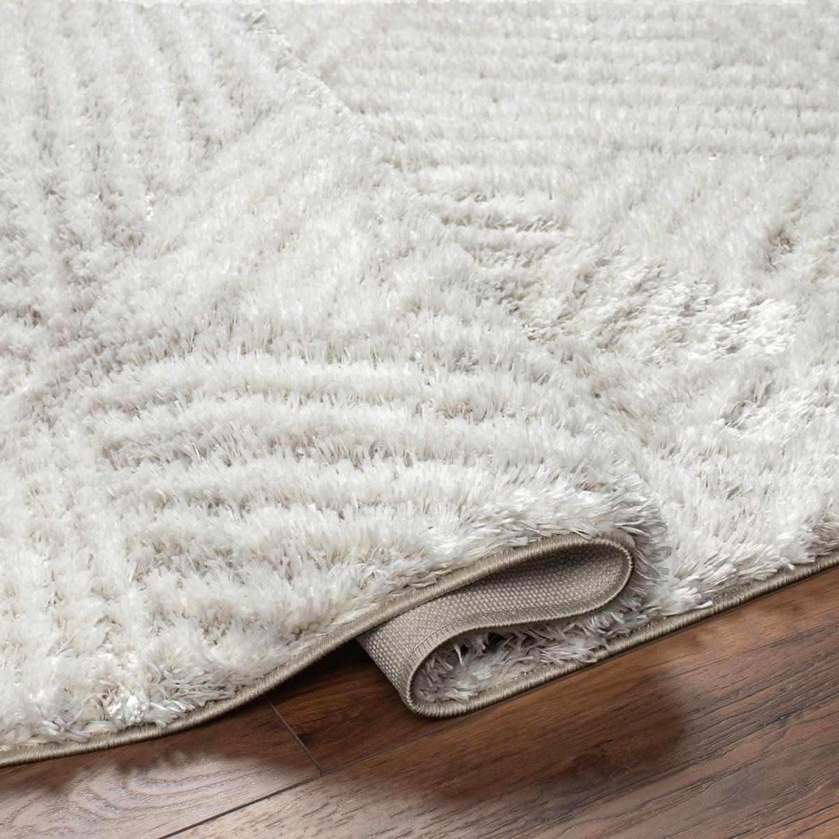HOCHFLORTEPPICH 160/213 cm Beige - Beige, Naturmaterialien/Kunststoff (160/213cm) - LIVABLISS