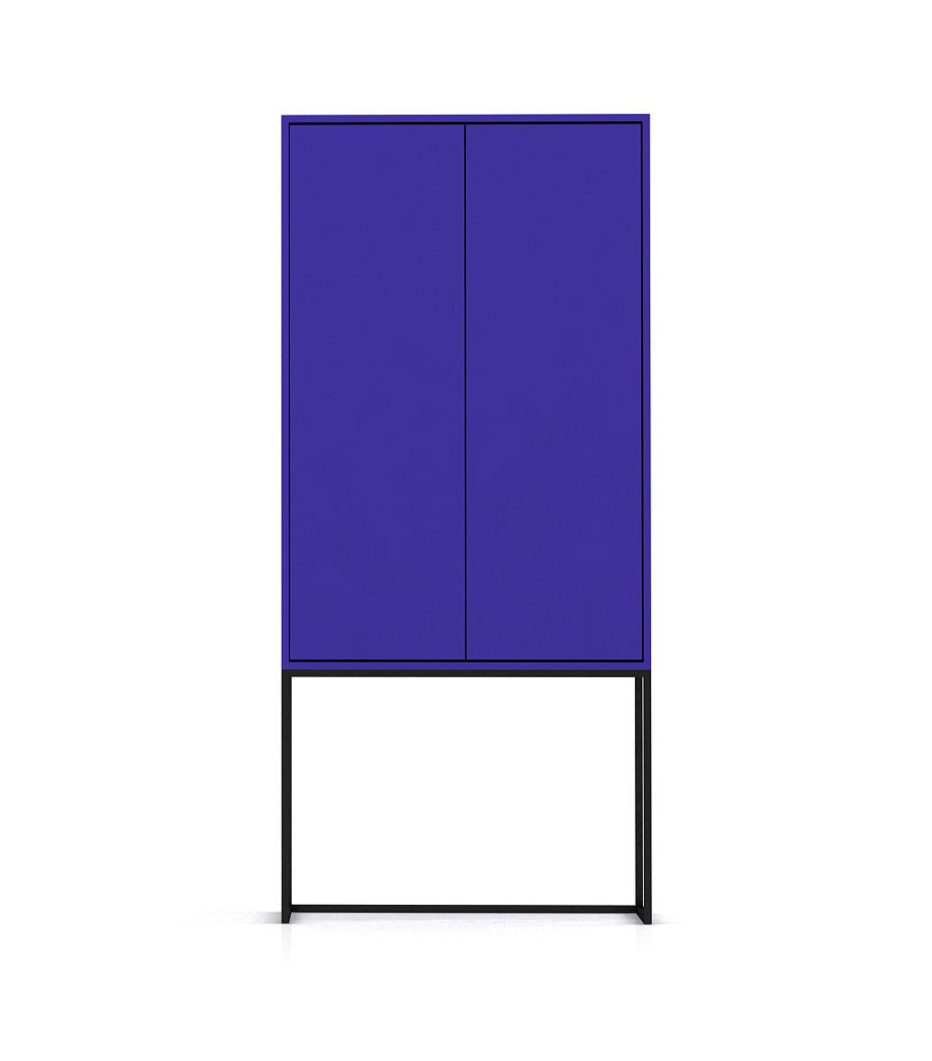 RNT By Really Nice Things Highboard Blau 75x164x30 cm