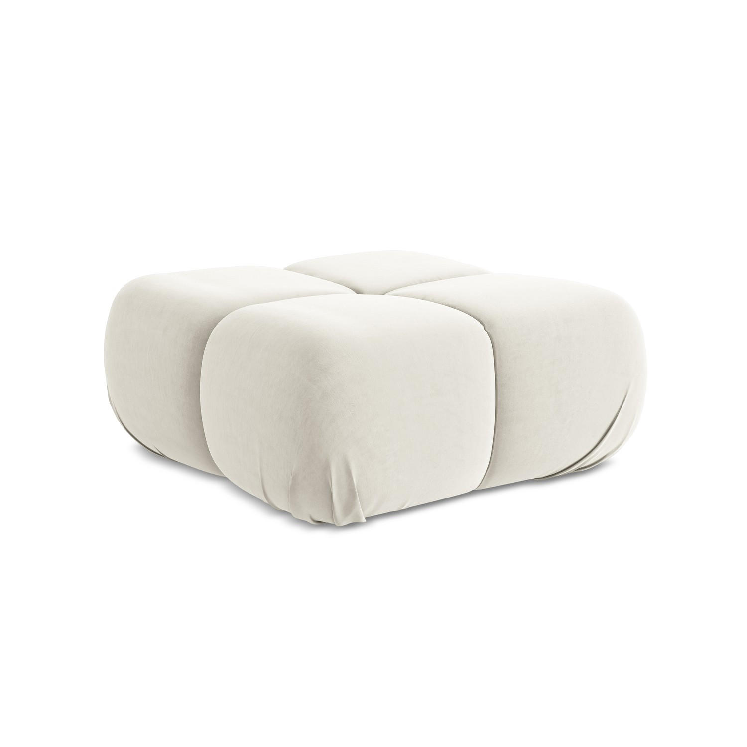 LaMiaSofa Pouf Creme 95x41x95 cm