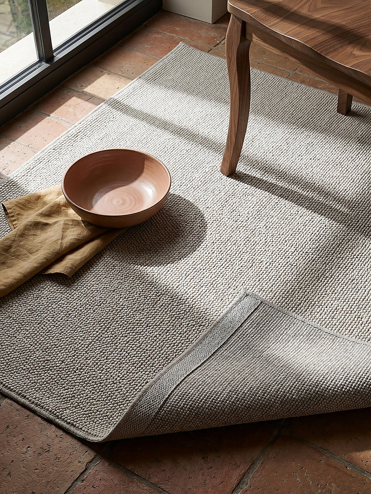 KURZFLORTEPPICH Waschbar NORA, einfarbig, Grau, 200 x 310 cm - Grau, Textil (310/200cm) - KADIMA DESIGN