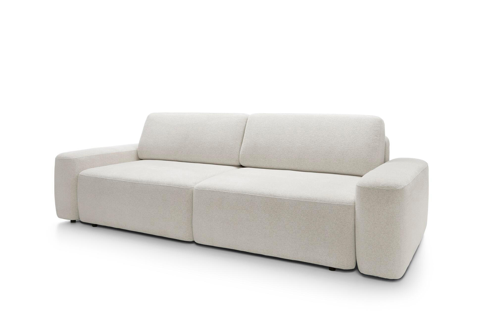 SOFA BOULI Beige 257x105x82 cm - Beige, Textil (257/82/105cm) - FURNLUX