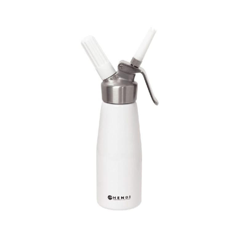 SAHNESPENDER Weiß 250 ml - Weiß, Metall (2/2/20cm) - Hendi