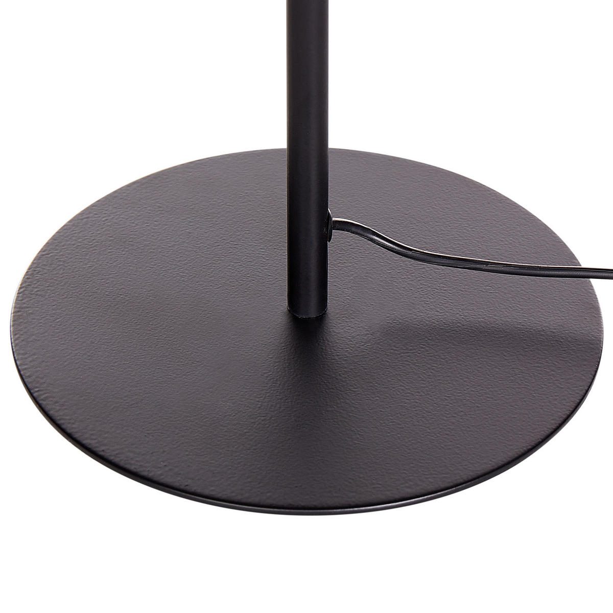 TISCHLEUCHTE Schwarz Galetti - Schwarz, Metall (22/30/41cm) - Beliani