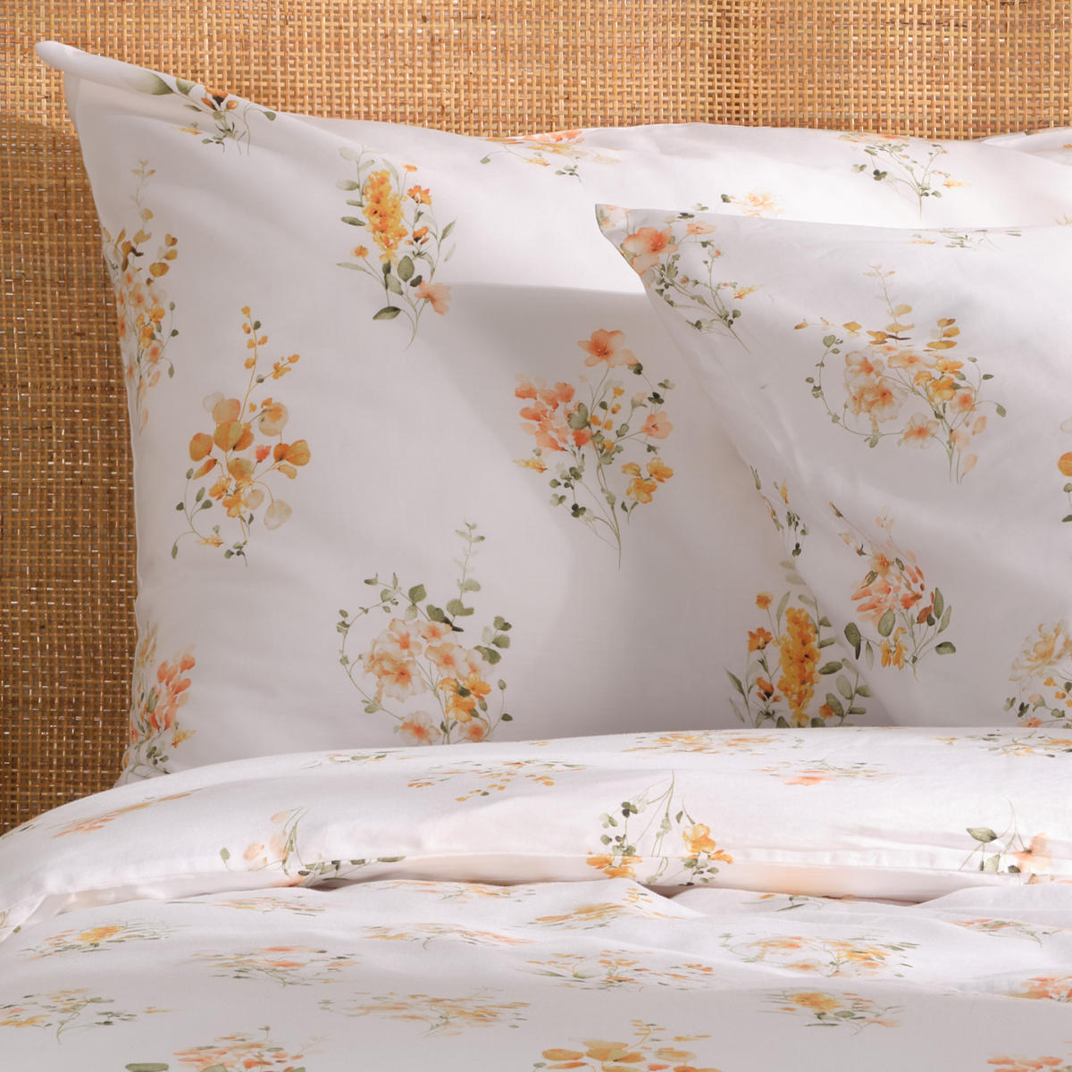 BETTWÄSCHE Senita - Weiß, Textil (200/220cm) - home&you