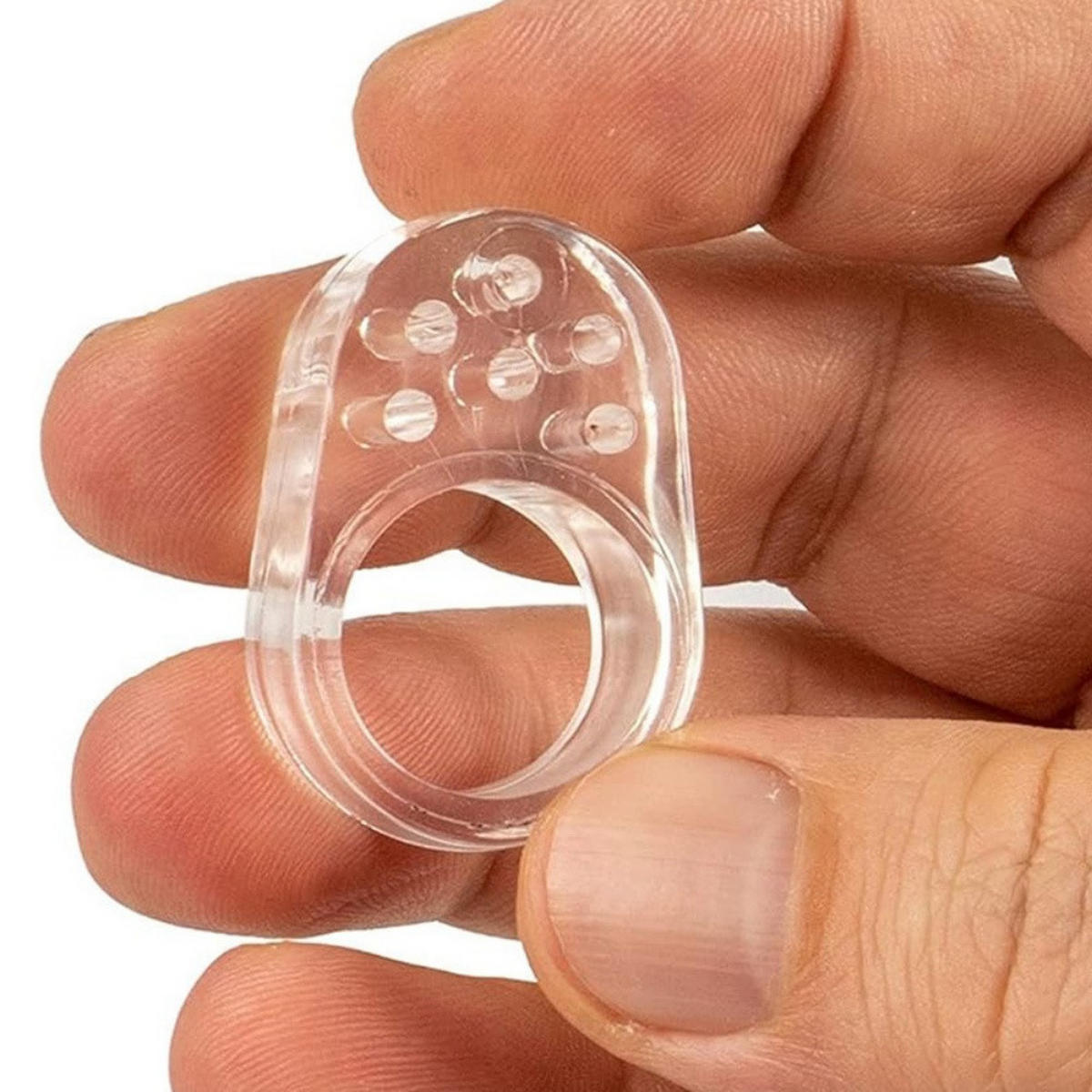 MÖBELGRIFF 12er-Set - Transparent, Kunststoff (2.5/1.4/3.2cm)